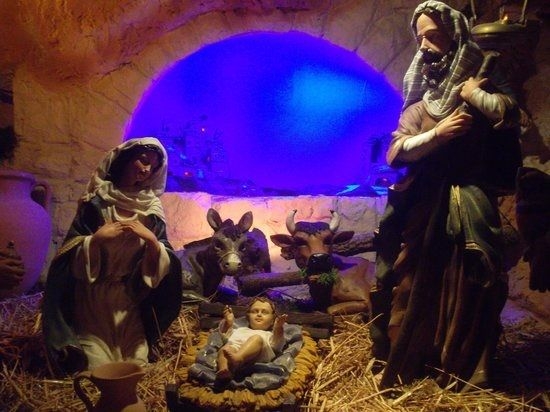 Presepe artistico meccanico Benedetto XVI a Loreto